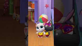 And you won't scare me 😌️ Talking Tom and friends #shorts #tomfriends #angela #becca