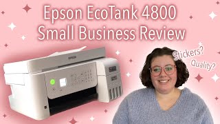 Epson EcoTank ET 4800 Small Business Review