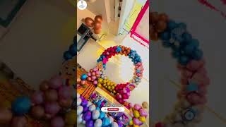 Baby Shower Balloon Decor 👶🏻🎈 @sp.event.management22 #video #viral #youtube #tiktok #magic #games