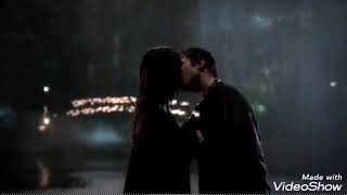 Damon Salvatore and Elena Gilbert Kisses🤤💏