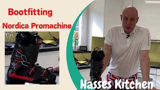 Hasses Bootfitting of inner liner --  Skiboots  Nordica Promachine