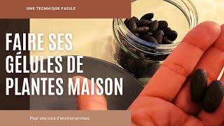 FAIRE SES GÉLULES MAISON POUR UNE CURE DE PLANTE(S) SANTÉ 🌱N°66