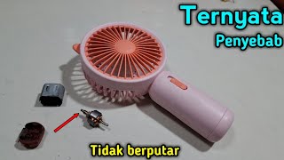 CARA MENGATASI KIPAS ANGIN MINI PORTABLE MATI TOTAL #kipas #panas #kipasangin #kipas