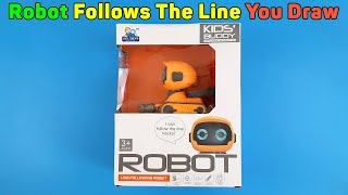 Robot Follows The Line You Draw | Unboxing TV