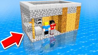 SOBREVIVI 24 HORAS nessa CASA no Minecraft!