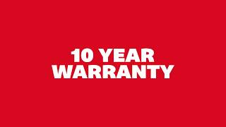 Fujitsu- 10 Year Warranty