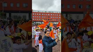 Dhol Tasha on Ganesh chaturthi in the Netherlands