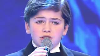 Cantante Lírico de 12 años, emocionó todos con su voz. Impresionante Showmatch 26/08/2016