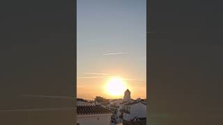 Canillas de Aceituno Sun set time lapse