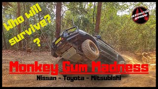 Monkey Gum Madness Nissan - Toyota - Mitsubishi