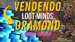 TIBIA - VENDENDO LOOT MINOS ORAMOND QUANTO FATUREI ? - RUBINOT