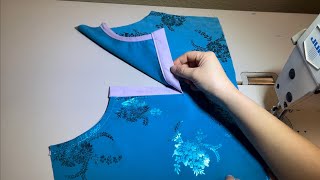 How to Sew Easy Plackets, Step by Step, Start to Finished ! | DIY