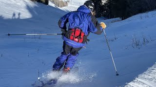 Skiing Classic Steep Runs at Ajax 1/28/24