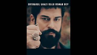 Ertuğrul Gazi oğlu osman bey ✌️osman tutum durumu 😡 Kurulus Osman season 3 Urdu short #shorts