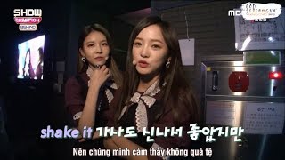 [VIETSUB] 171205 GUGUDAN SHOW CHAMPION BACKSTAGE