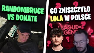 DYSKUSJA Z XAYOO O UPADKU LOLA | RANDOMBRUCE VS DONATE 😥 - RYBSONKICK