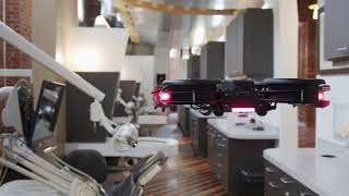 UVC Drone Disinfection | Dentist Office