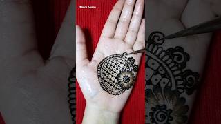 #shorts Goltikki mehndi design with cottonbud #mehndi #mehndidesigns