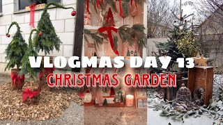 VLOGMAS DAY 13 | 🩵WINTER GARDEN IN TEXAS | 🎄TOURING GARDEN CENTER | SALES 🤎🩵#wintergarden