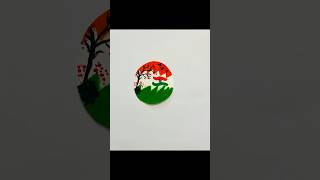 How to draw painting 26/january  flag India #Short##