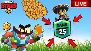 🔴Porto TUTTI i MIEI BRAWLER al RANK 25 su Brawl Stars!🔴