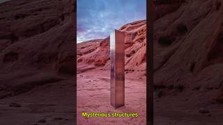 Mysterious Steel Structure In Desert 🙀🤔 #shorts#youtubeshorts #mysterious#structure