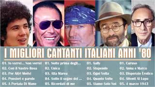 Famosi Cantanti Italiani degli anni 80   Lucio Dalla, Vasco Rossi, Lucio Battisti,Antonello Venditti