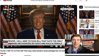 President Trump Promises To Put An End To Gender Confusion:Christian Answers With PastorJeffShort536