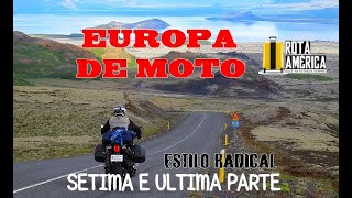 EUROPA DE MOTO SÉTIMA E ULTIMA  PARTE ROTA DA SEGUNDA GUERRA TESTE DA BMW GS 750  BMW GS 1250