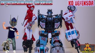 Optimus Wilbur Reviews: KO Defensor (Transformers CW Protectobots) w/ Toyhax/Reprolabels Decals