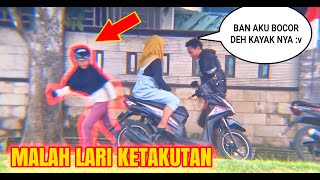 NGAKAK CEK BAN MOTOR BOCOR TAPI YANG DI CEK MOTOR ORANG LAIN | WKWK😂