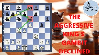 The king's gambit declined | Opening traps | 🔥🔥🔥