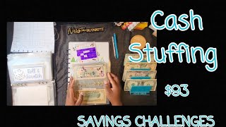 CASH STUFFING | SAVINGS CHALLENGE SUNDAY