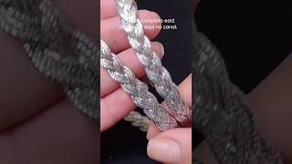 produção Choker e pulseira trançada. o vídeo completo lento e na íntegra vc encontra aqui no canal.