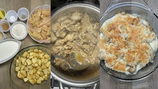 chicken, potatoes With mozzarella | How to make chicken, potatoes and mozzarella | Easy and quick