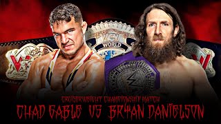 GWC Bullet For My Valentine: Bryan Danielson(c) Vs Chad Gable GWC Cruiserweight Championship Match