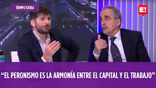 GUILLERMO MORENO - "EL PERONISMO ES LA ARMONÍA ENTRE EL CAPITAL Y EL TRABAJO | TIEMPO EXTRA