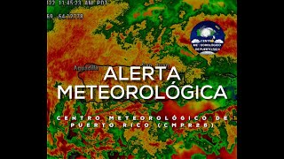 ALERTA DE INUNDACIONES PARA PUERTO RICO