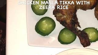 Chicken Tikka Masala with zeera Rice | Chicken BBQ | famous lahore Tikka