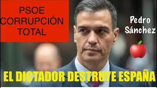 EL DICTADOR DESTRUYE ESPAÑA 🇪🇸. CORRUPCIÓN TOTAL . REUNIÓN HOY DOMINGO PP A LAS 11:00 ‼️INQUISICIÓN