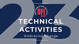 DFI 2023 Technical Activities: A Year in Review