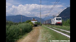 I DEVIATI SULLA BRENNERO PARTE SETTIMA IN 4K. #ferroviadelbrennero #brennerbahn #vectron #taurus