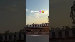 Love with hyryder 💕🥰 #shorts #hyryder #toyotahyryder #grandvitara #newcar #newcar #elevate