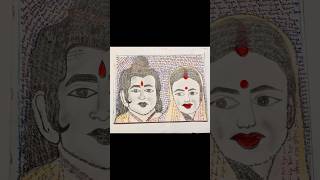 How to draw Ram Siya # Ram Siya drawing |Short##