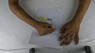 Akta coto pandar sobi art kore color korlam with color pencil | Mojibor Art