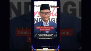 Mahfud MD : Vonis hukuman Ferdy Sambo sudah tepat!!!