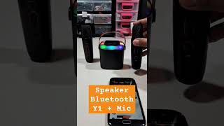 TEST SUARA SPEAKER BLUETOOTH Y1 LENGKAP DENGAN MICROPHONE #speaker #speakerbluetooth