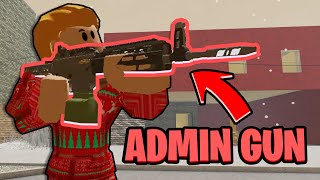 I Got an ADMIN GUN... (LMG) | Roblox Anomic