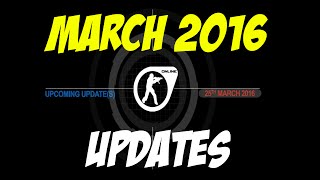 [CSO] Upcoming March Updates