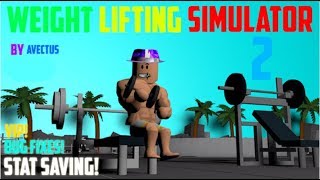 Roblox Weight Lifting Simulator 2  Easiest Way To Be Small And Strong (10 seconds)